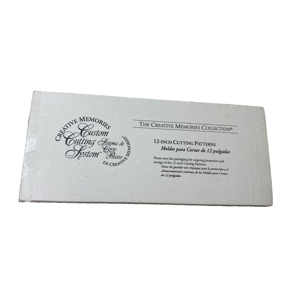 Creative Memories Custom Cutting System 12-Inch Cutting Pattern-Brand New Sealed
